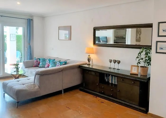 2 Bedroom, Sea Front Complex W Pool&private Garden * Jávea